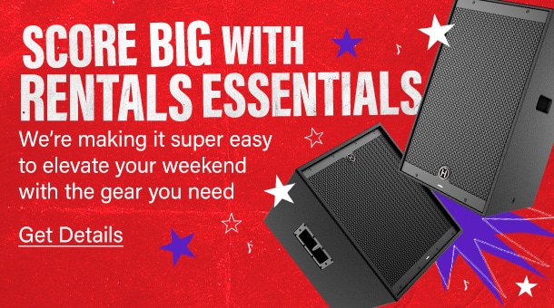 Score big with rentals essentials. Were making it super easy to elevate your weekend with gear you need. Get details.