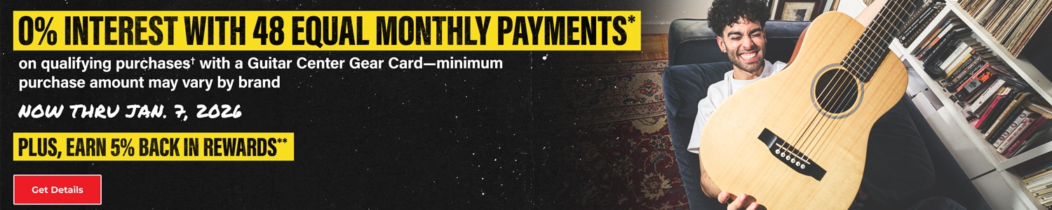 0% Interest With 48 Equal Monthly Payments*