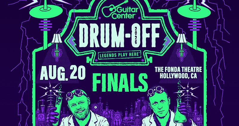 Guitar Center’s Drum-Off Returns to Hollywood to Crown Its Next Champion on August 20 at the Iconic Fonda Theatre