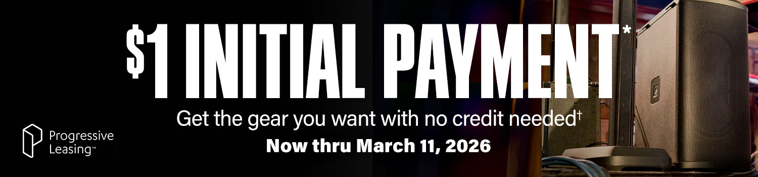 Get the gear you want with no credit needed.