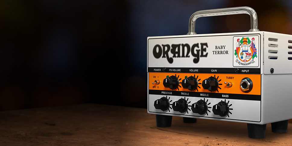 New Orange Baby Terror Head