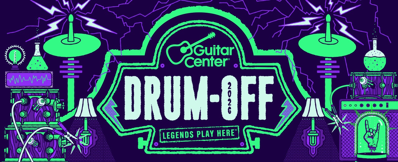 Guitar Center Drum-Off 2026 Legends Play Here.