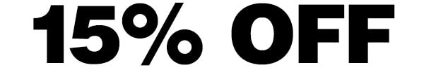15 Percent Off
