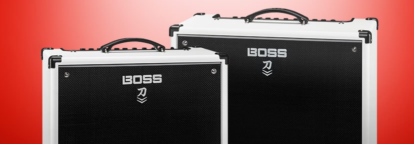 New BOSS Katana amp. Get all the power of this versatile series of combo amps in limited-edition white. Shop now