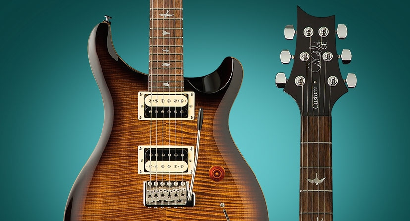 New PRS SE Custom 24. The one that started it all strikes Black Gold. Shop Now