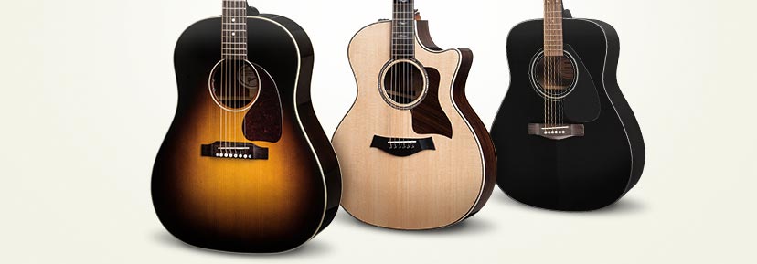 Find the one that resonates. Acoustic guitars you can vibe with. Shop now