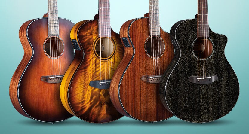 New Breedlove ECO Collection. Models made from 100% responsibly sourced and sustainable tonewoods. Shop now