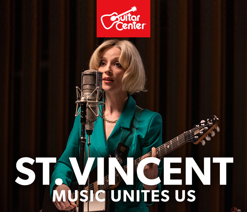 St. Vincent. Music Unites Us.