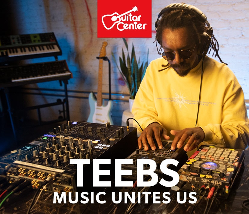 Teebs. Music Unites Us.