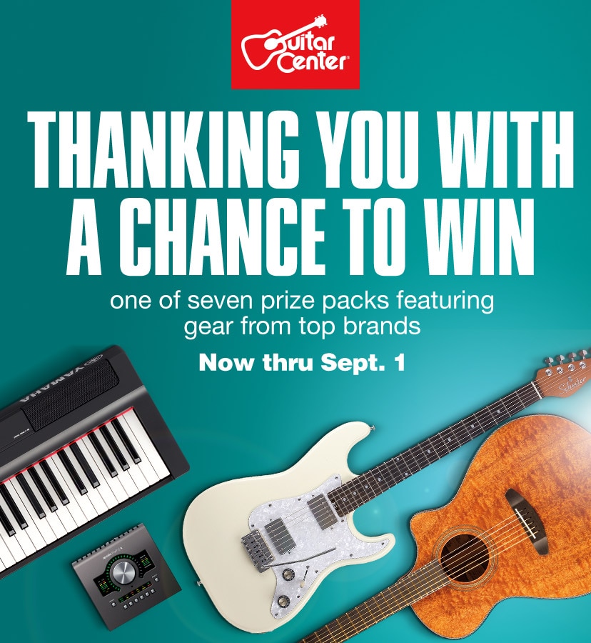 Thanking you with a chance to win one of seven prize packs featuring gear from top brands. Now thru Sept. 1. Enter now