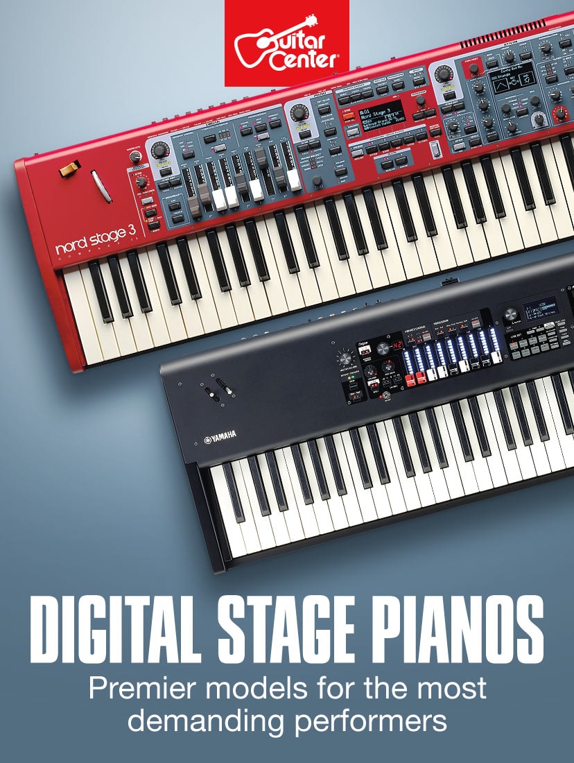 Digital Stage Pianos. Premier models for the most demanding performers. Shop now