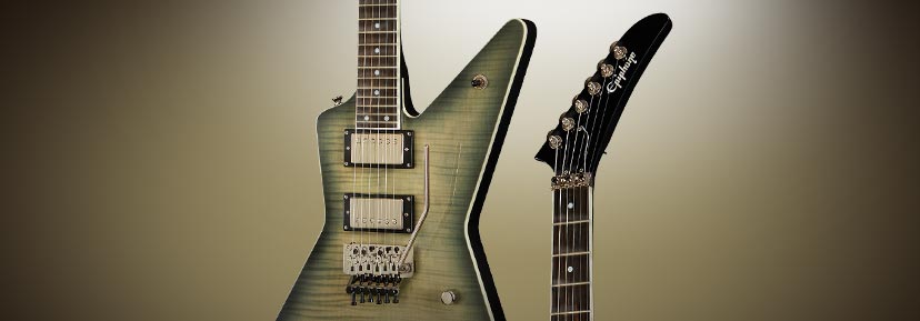New Epiphone Ghosthorse Explorer. Prepare for the Metalocalypse with this Brendon Small signature