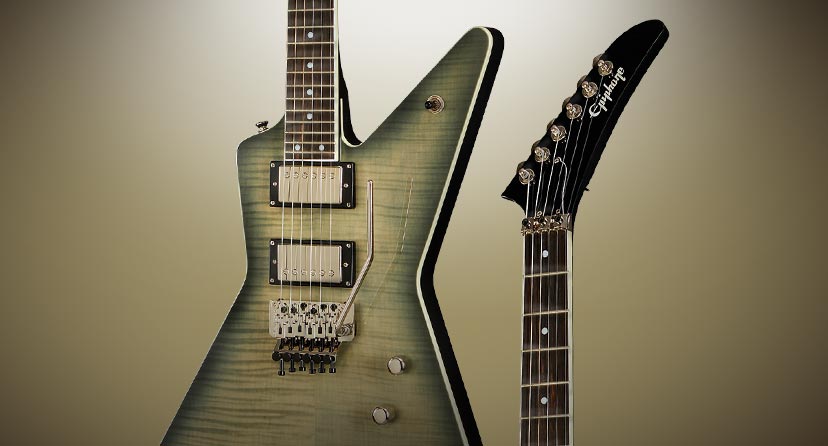New Epiphone Ghosthorse Explorer. Prepare for the Metalocalypse with this Brendon Small signature