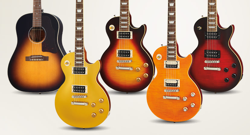 New Epiphone Slash Les Paul Standard and J-45 Acoustic