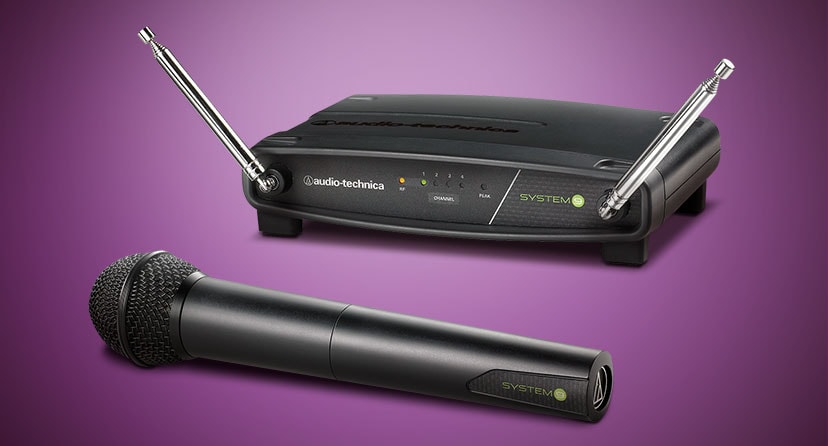 Audio-Technica System 9 Wireless. Worry-free wireless for microphones and instruments.