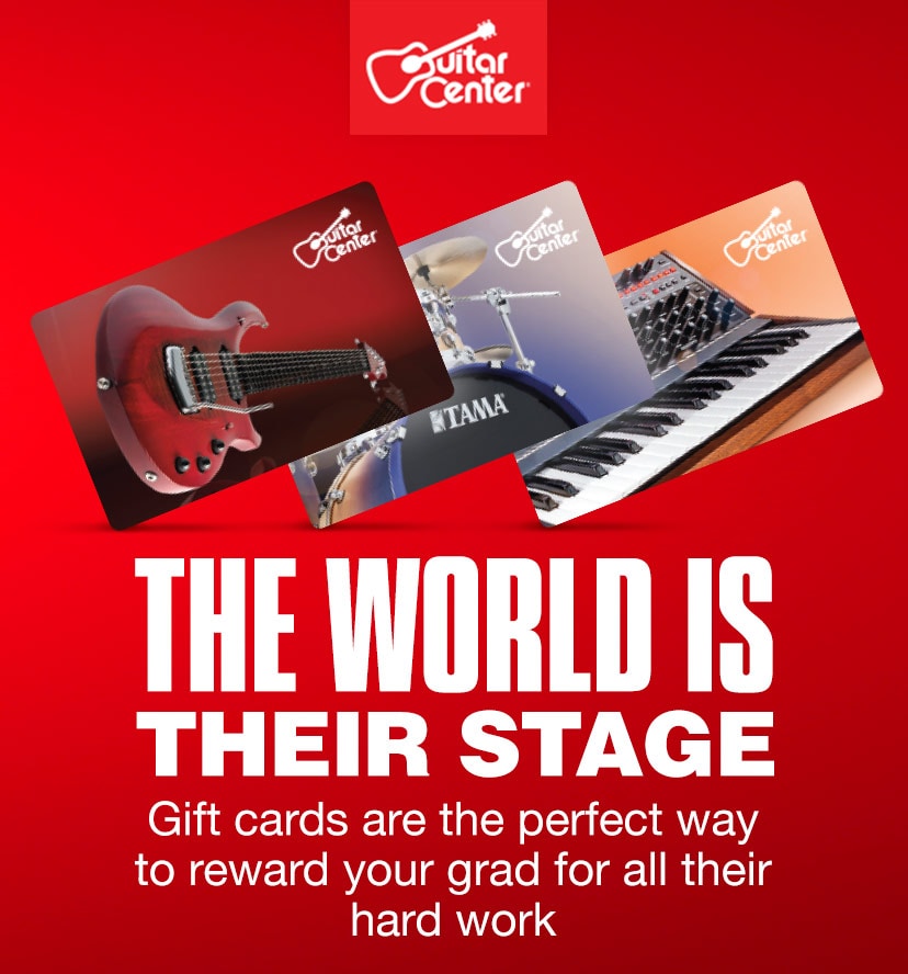 The World Is Their Stage. Gift cards are the perfect way to reward your grad for all their hard work. Shop now.
