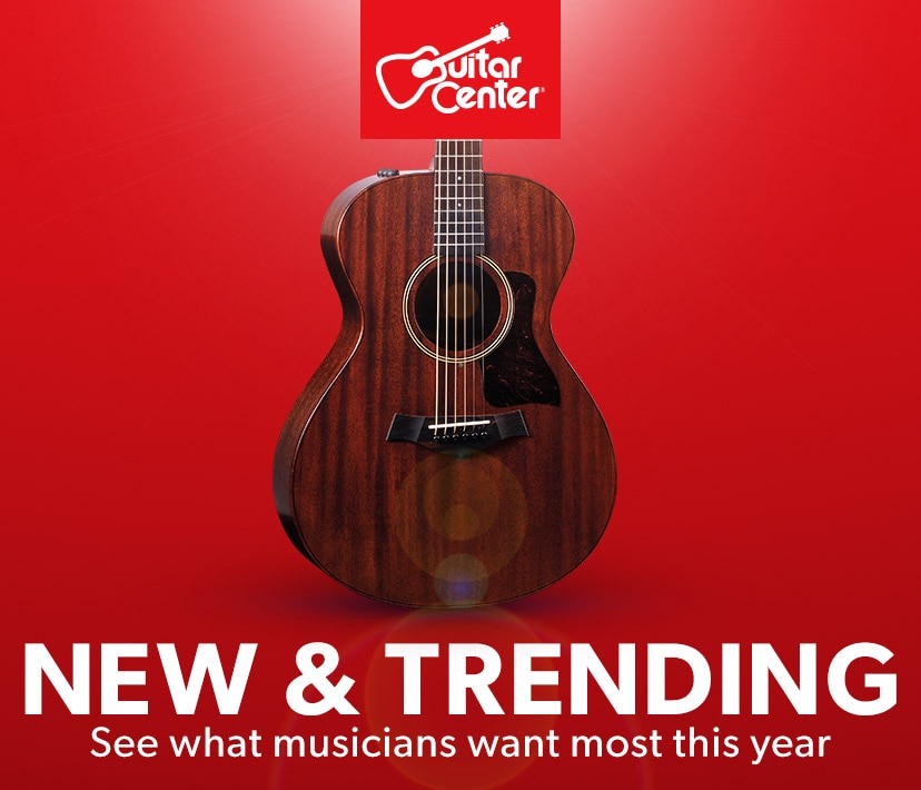 New and trending. See what musicians want most this year. Shop now