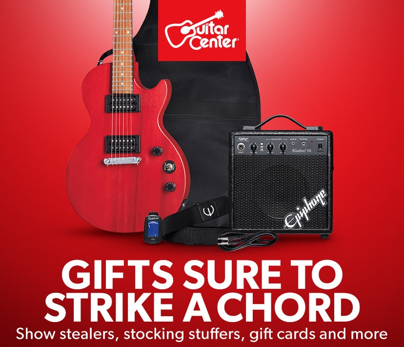 Gifts sure to strike a chord. Show stealers, stocking stuffers, gift cards and more. Shop now