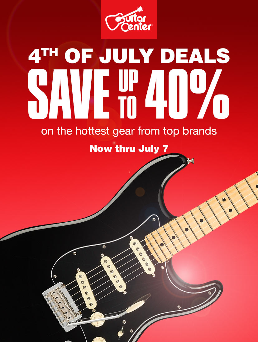 4th of July deals. Save up to 40% on the hottest gear from top brands. Now thru July 7. Shop now