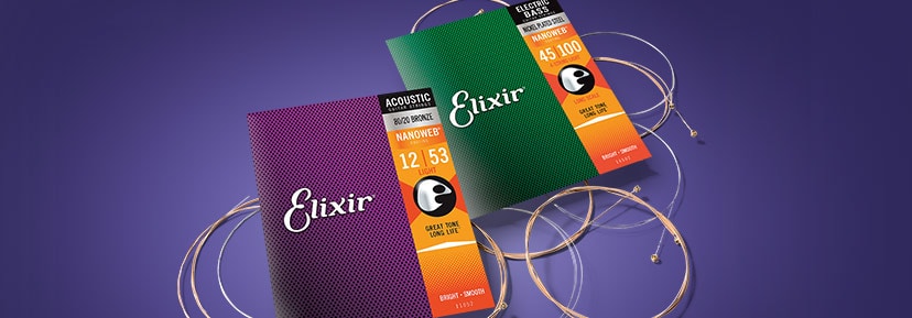 Free Elixir strings with purchase of any Platinum Setup. Now thru Sept. 8.