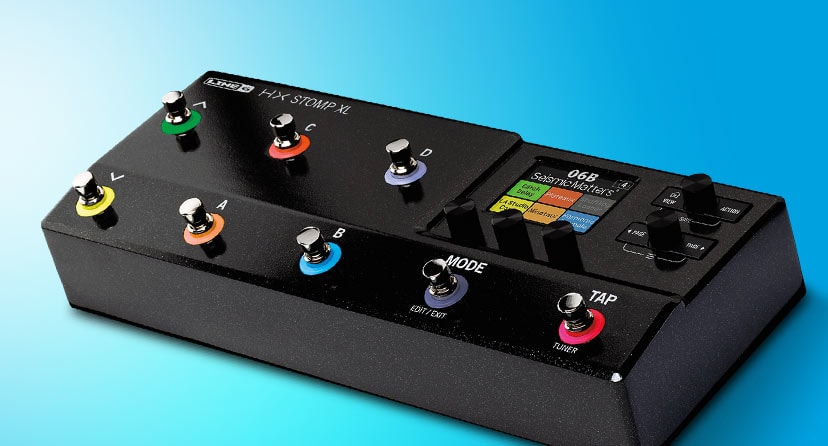 New Line 6 HX Stomp XL. Helix powered with eight assignable footswitches and 300+ amps, cabs and effects. Shop now