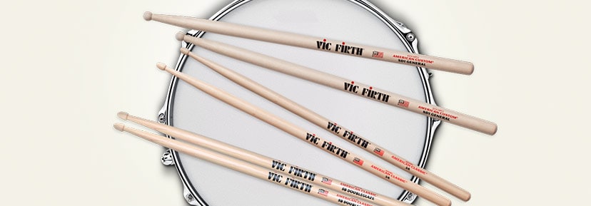 Back in session. 15% off select Vic Firth sticks. Now thru August 5. Shop now