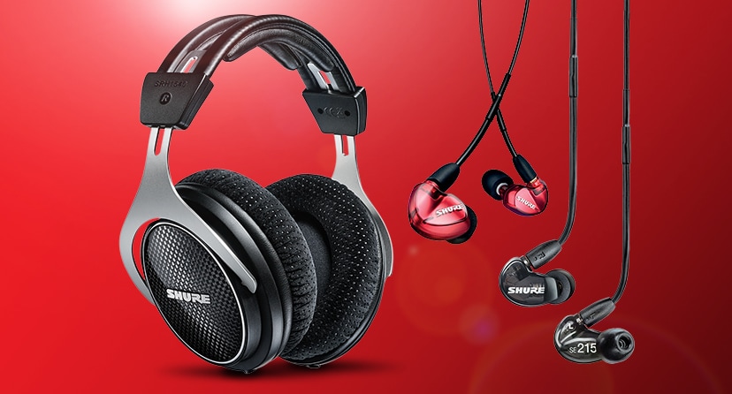 Up to $100 Off Shure Headphones. Enjoy Black Friday savings on select models, and perform or mix like a pro - now thru Nov. 29. Shop Now