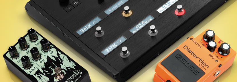 Step on it. Pedals to tweak your tone. Shop now