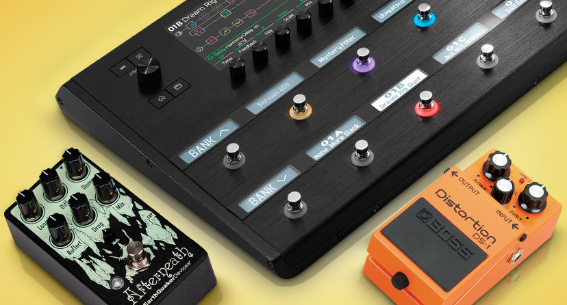 Step on it. Pedals to tweak your tone. Shop now