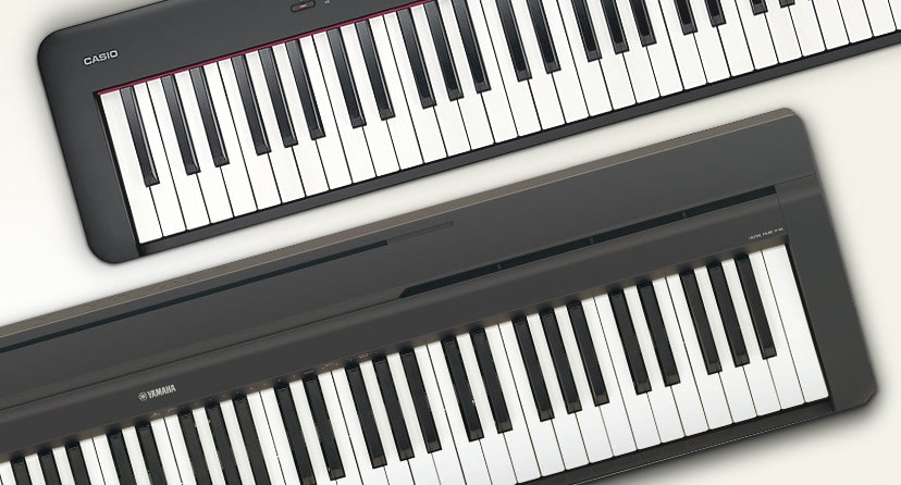 The perfect piano. Find the set of keys that feels right. Shop now