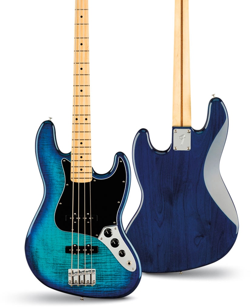 Exclusive Player Jazz Bass(r) Blue Burst. Shop now