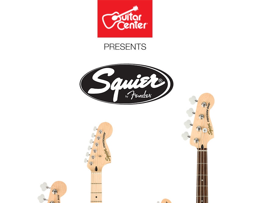New Squier Affinity Series. Top-to-bottom upgrades for under three bills. Shop now