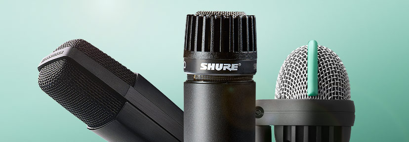 Mics for your whole kit. Specially voiced to capture every kick, crash and fill. Shop now.