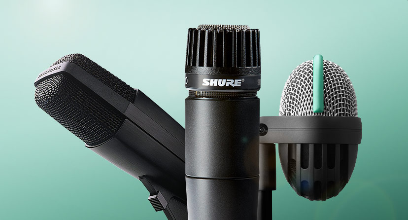 Mics for your whole kit. Specially voiced to capture every kick, crash and fill. Shop now.