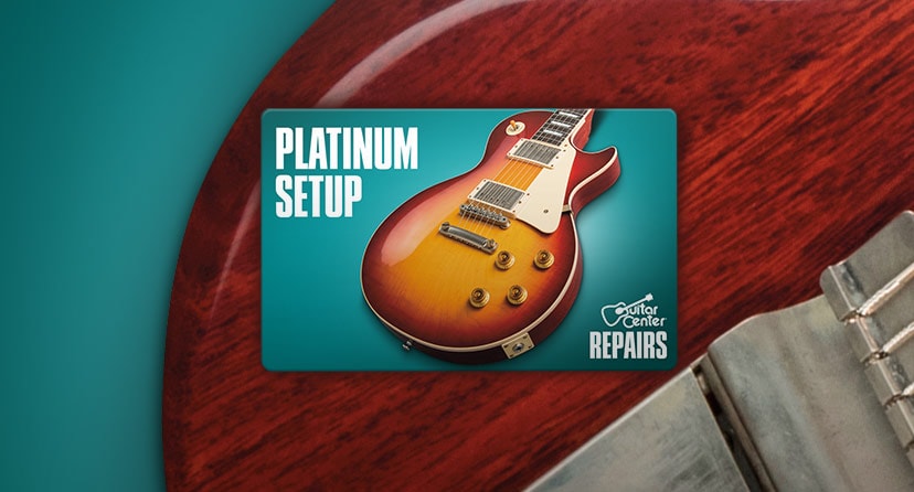 Give the gift of a Platinum Setup. We'll transform their instrument with a personalized adjustment, deep clean and polish. Get details