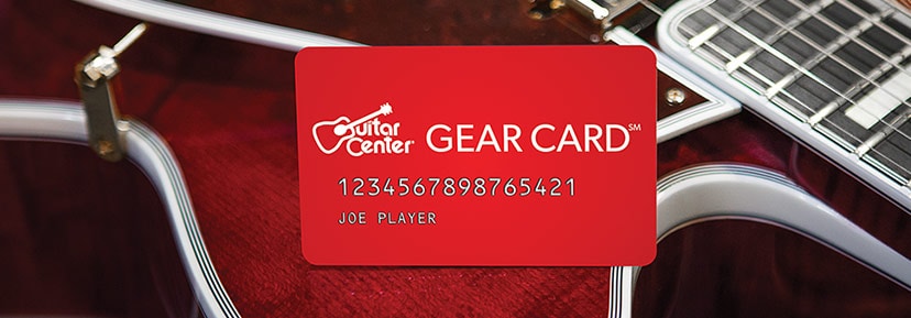 Earn double rewards with all purchases with your Guitar Center Gear Card. Only thru June 22. Get details