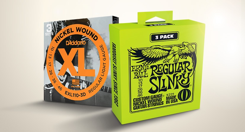 Free shipping on select Ernie Ball and D’Addario string packs. Limited time only. Shop now
