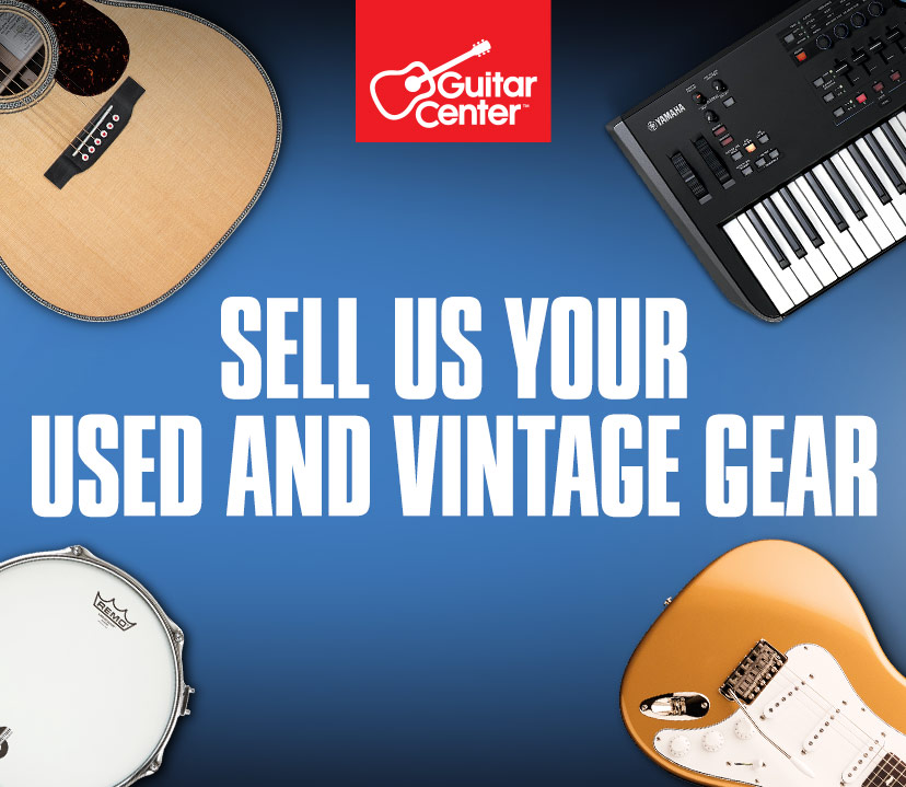 Trade in your used or vintage gear. Save 15% on something new in addition to your trade credit. Now thru June 8. View Exclusions & Limitations