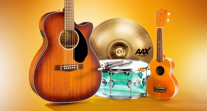 Get that stripped-down sound. Save up to 20% on acoustic gear. Now thru Feb. 9. Shop now