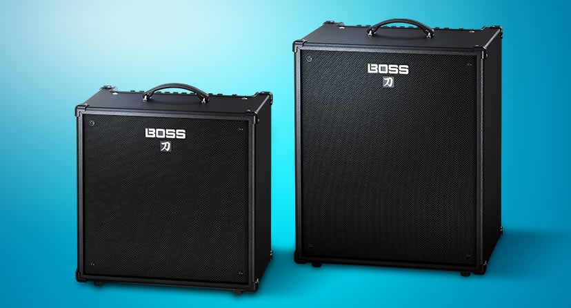 New Boss Katana bass amps. Powerful, tube-modeled amplification, now for the gigging bassist. Shop now