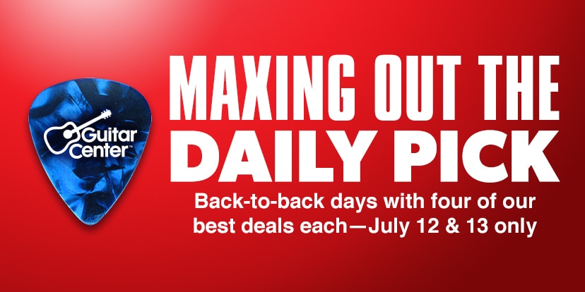 Maxing out the daily pick. Back-to-back days with four of our best deals each. July 12 and 13 only. Shop now