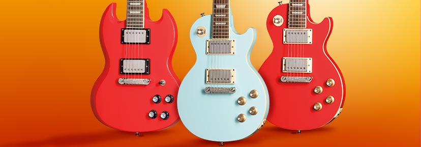 New Epiphone Power Players series. Scaled-down classics with premium appointments. Shop now