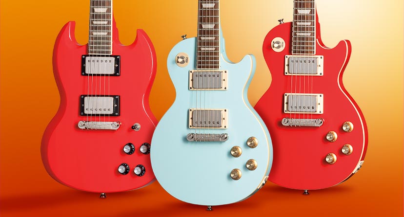 New Epiphone Power Players series. Scaled-down classics with premium appointments. Shop now