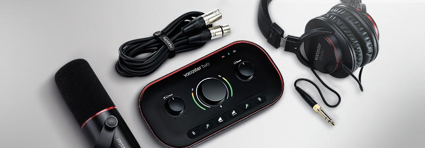 New Focusrite Vocaster series. Single- and dual-channel interfaces designed for dedicated content creators. Shop now