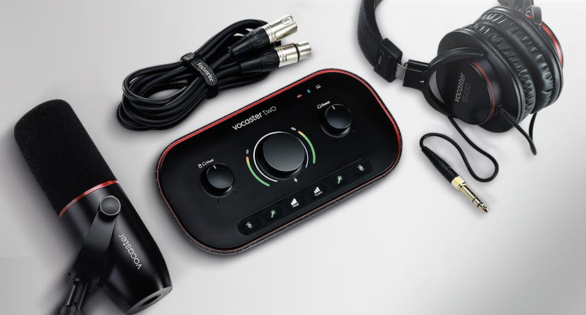 New Focusrite Vocaster series. Single- and dual-channel interfaces designed for dedicated content creators. Shop now