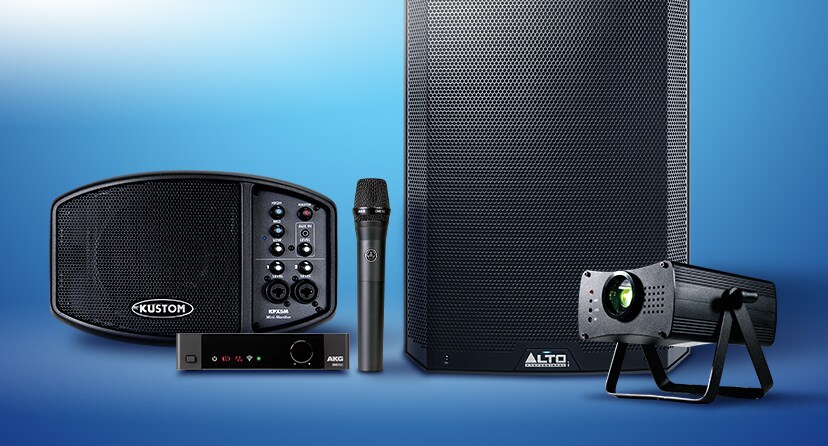 Gear up to gig. Everything you need to get out and play. Now thru June 22. Shop now