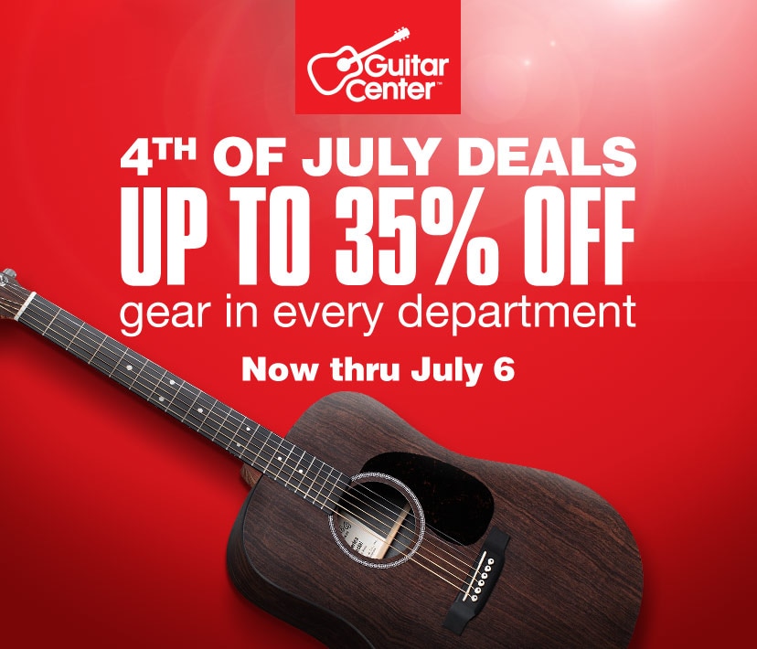 4th of July deals. Up to 35% off gear in every department. Now thru July 6. Shop now