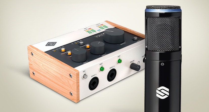 Lay it down. Bring style to your recordings with essential studio gear. Shop now