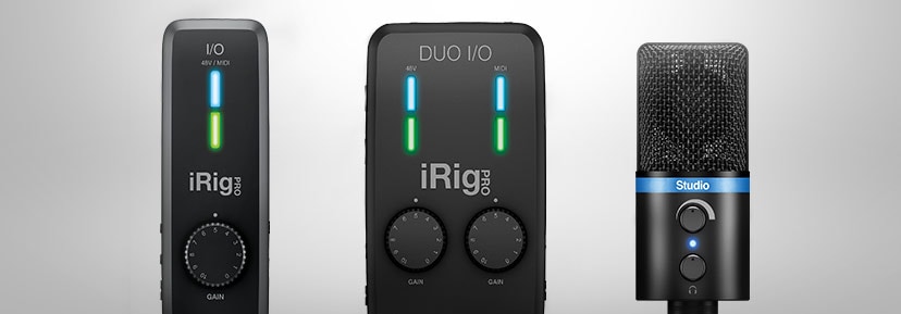 Stream with IK Multimedia. Save on select interfaces and mics, starting at $3999. Now thru March 31. Shop now