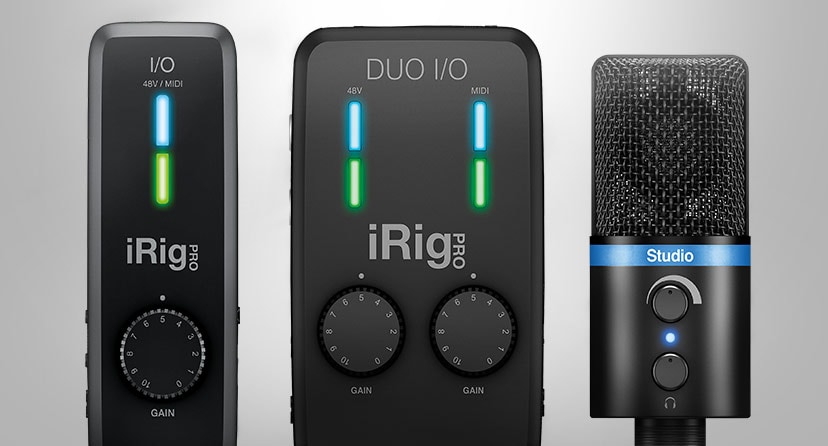 Stream with IK Multimedia. Save on select interfaces and mics, starting at $3999. Now thru March 31. Shop now